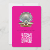 Een roze en witte marmeren afwerking met geborstel kaart (Achterkant)