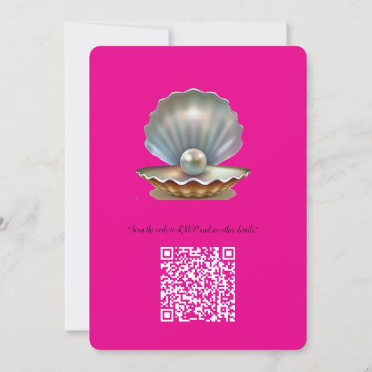 Een roze en witte marmeren afwerking met geborstel kaart (Achterkant)