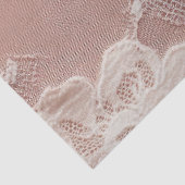 Een Roze Kant Serie Design #10 Tissuepapier (Detail)