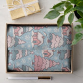 Een Roze Kerstmis  Tissuepapier (Geschenk)