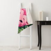 Een roze leeuwenwelp in het Oerwoud Sherpa Deken (In situ)