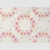 Een Roze Paas Serie Design #12 Tissuepapier (Voorkant)