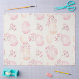 Een Roze Paas Serie Ontwerp #10 Tissuepapier