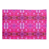 Een roze roos groot patroon kussensloop (Achterkant)