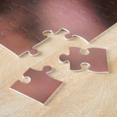 Een roze roos legpuzzel (Zijkant)