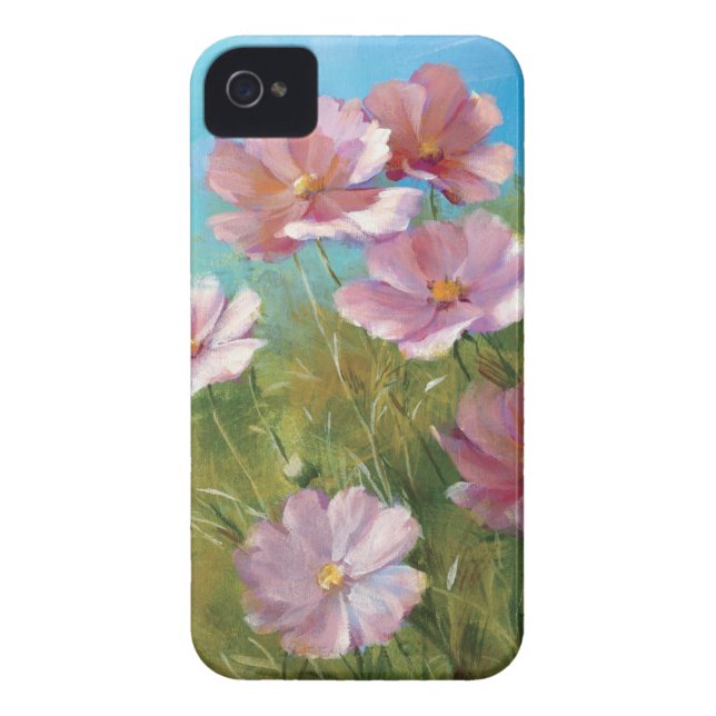 Een roze tuin Case-Mate iPhone case (Achterkant)