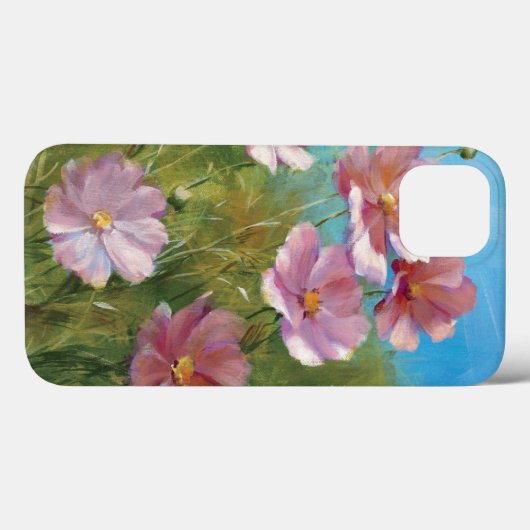 Een roze tuin Case-Mate iPhone case (Achterkant (horizontaal))