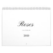 Een rozen kalender 2019 (Hoes)