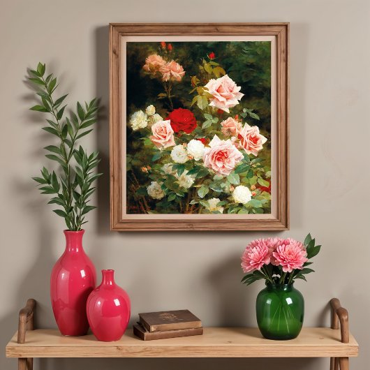 Een rozentuin (1902) poster