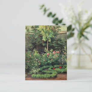 Een rozentuin van Camille Pissarro, Briefkaart