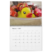 Een Rubber Duck Agenda van 12 maanden Kalender (Feb 2027)