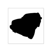 Een rubberen stempel van een 4x4 (Afrduk)