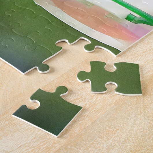 Een ruby Throated Hummingbird Legpuzzel (Zijkant)