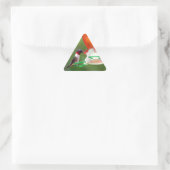 Een ruby Throated Hummingbird Sticker (Tas)