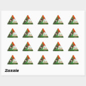 Een ruby Throated Hummingbird Sticker (Vel)