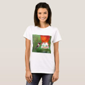 Een ruby Throated Hummingbird T-shirt (Voorkant volledig)