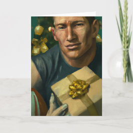 Een Rugby Kerstmis - Rugby-Wenskaart Feestdagen Kaart