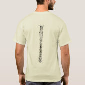 Een ruggengraat t-shirt (Achterkant)