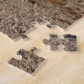 Een ruig, droog Omaans landschap Legpuzzel (Zijkant)