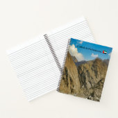 Een ruige bergpas Spiral Notitieboek (Binnen)