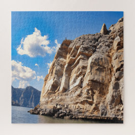 Een ruige kustlijn van Oman Legpuzzel