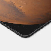 Een ruimteschip in aeroshell nadert Mars. Bureaumat (Hoek)