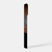 Een ruimteschip in aeroshell nadert Mars. iPhone 15 Case (Rechterkant)