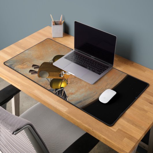 Een ruimteschip in een baan om Mars. Bureaumat (Kantoor 2)