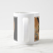 Een ruimteschip in een baan om Mars. Grote Koffiekop (Achterkant)