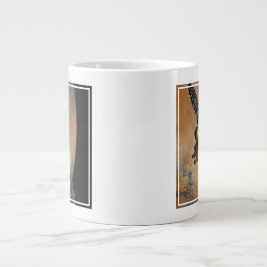 Een ruimteschip in een baan om Mars. Grote Koffiekop (Voorkant)