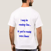 Een runner t-shirt (Achterkant)