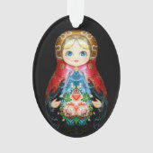 Eén Russische pop Ornament (voorkant)