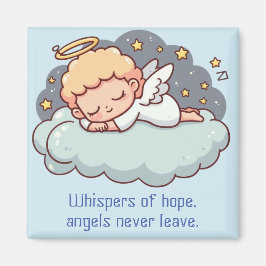 Een rustende engel magneet