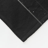 Een rustende zwarte kat en volle maan, Fleece Blan (Hoek)