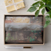 Een rustieke Italiaanse deur serie ontwerp #5 Tissuepapier (Geschenk)