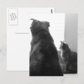 Een rustig moment delen briefkaart (Voorkant / Achterkant)