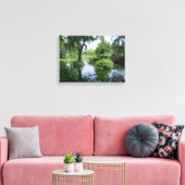Een rustig moment in Chicago Canvas Afdruk (Insitu (Woonkamer))