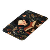 Een rustig moment met een boek magneet (Linkerzijde)