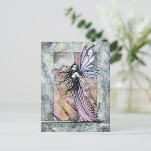 Een rustig windfee Briefkaart (Staand voorkant)