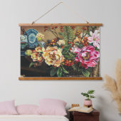 Een rustige avond in Kingdom Café - Hangend Wandkleed (Slaapkamer)