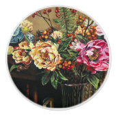 Een rustige avond in Kingdom Café - Keramische Knop (Voorkant)