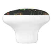 Een rustige avond in Kingdom Café - Keramische Knop (Zijkant)