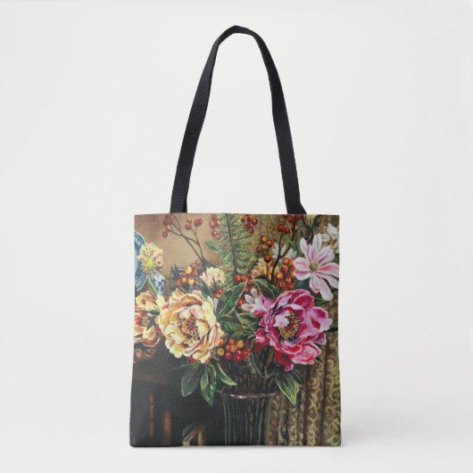 Een rustige avond in Kingdom Café - Tote Bag (Voorkant)