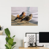 Een rustige avond! poster (Thuiskantoor)