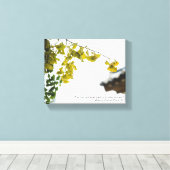 Een rustige herfstmiddag canvas afdruk (Insitu (Houten vloer))