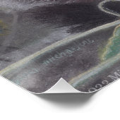 Een rustige plek - Kitten en Spiderweb Poster (Hoek)