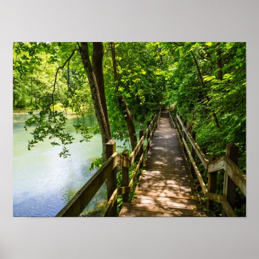 Een rustige wandeling poster (Voorkant)