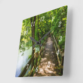 Een rustige wandklok (Hoek)