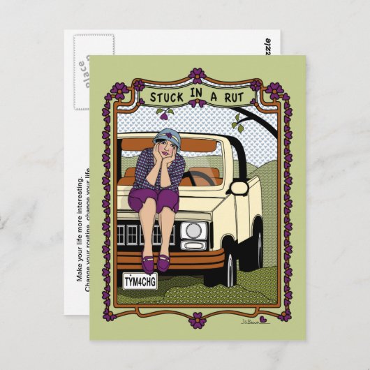 Een Rut_A_ Briefkaart (Voorkant / Achterkant)