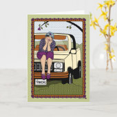 Een Rut_A_Greeting Kaart (Gele Bloem)